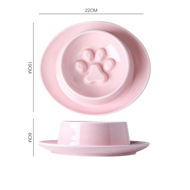 Anti-choking Slow Food Basin Slow Food Bowl