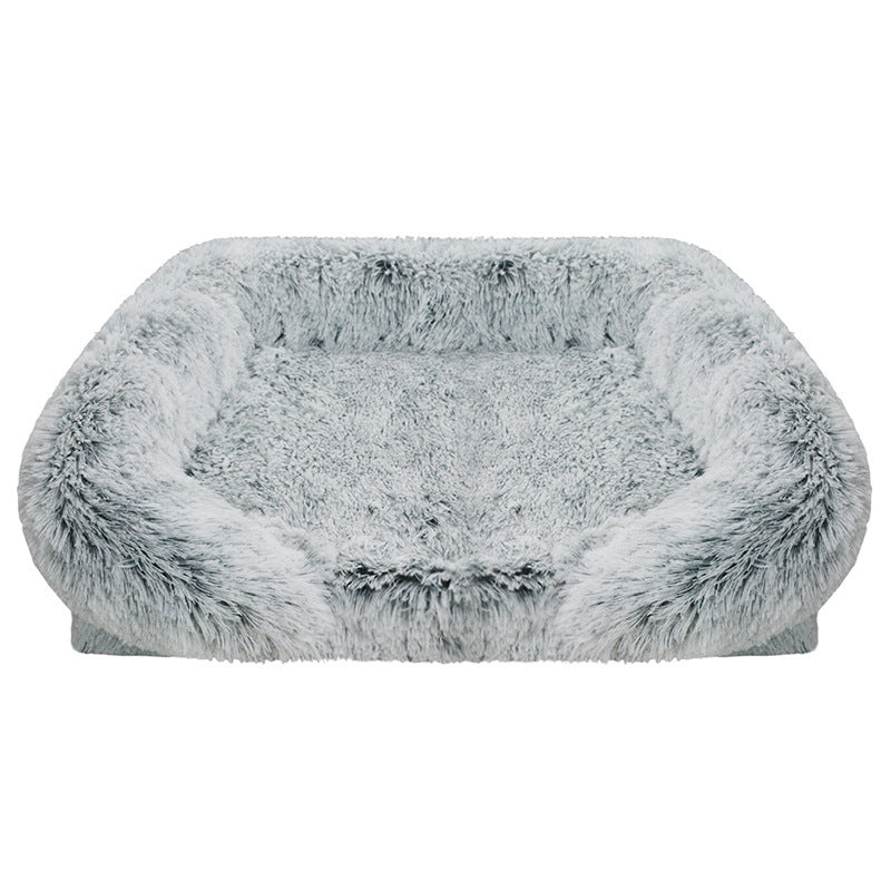 Washable Square Pet House Pet Bed