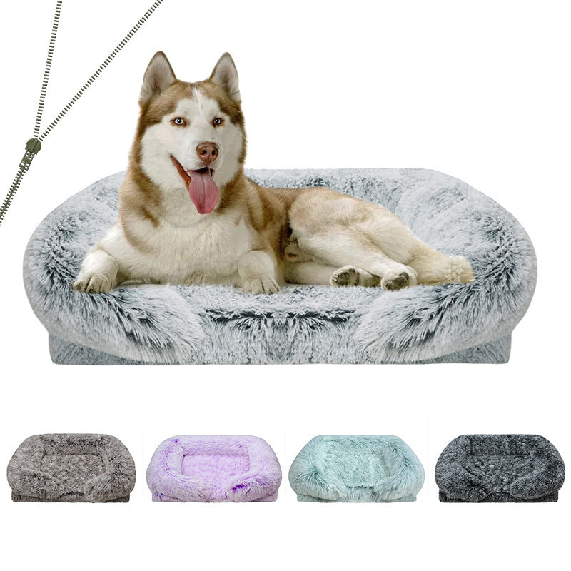 Washable Square Pet House Pet Bed