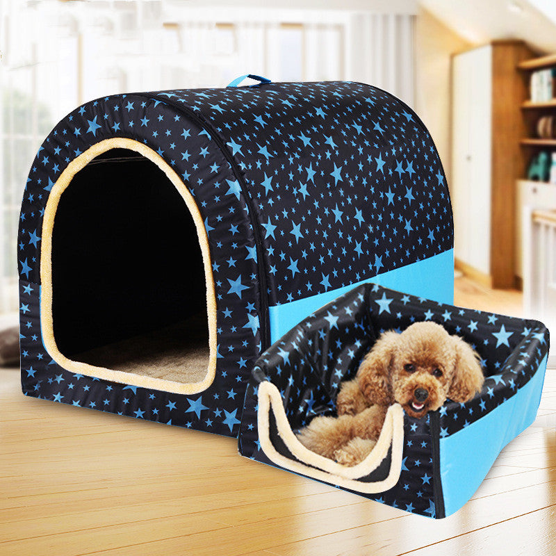 Pet Big Dog House Fully Removable Pet Kennel