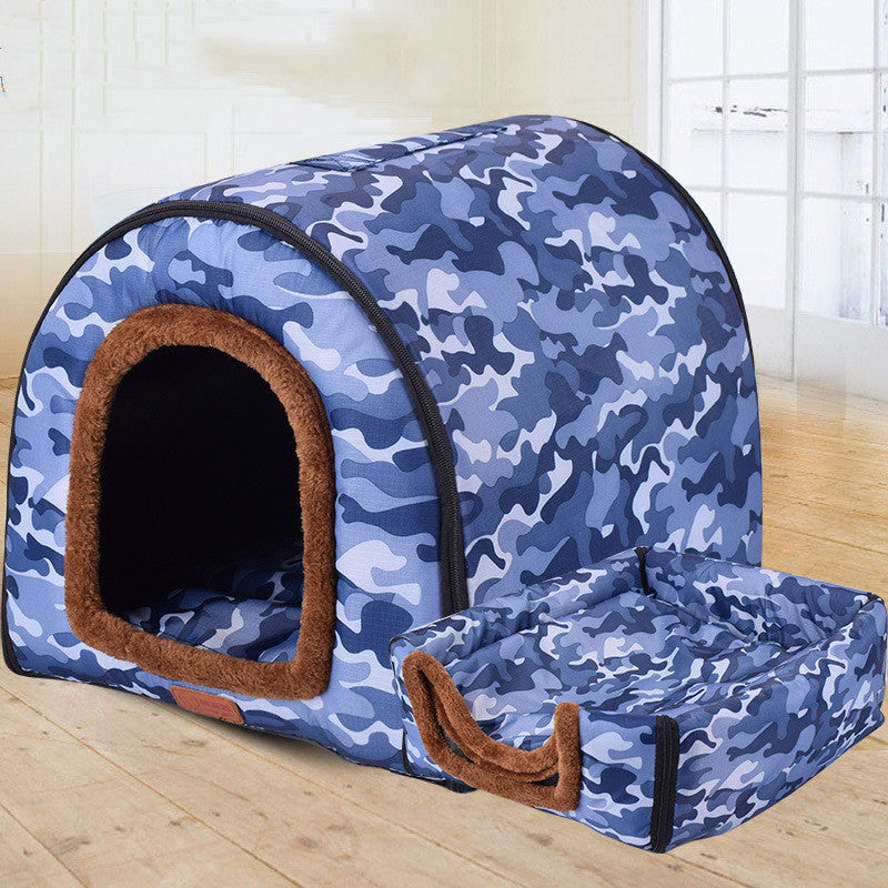 Pet Big Dog House Fully Removable Pet Kennel