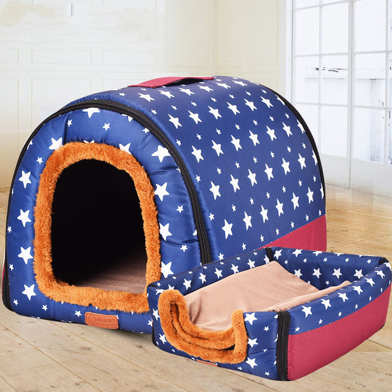 Pet Big Dog House Fully Removable Pet Kennel