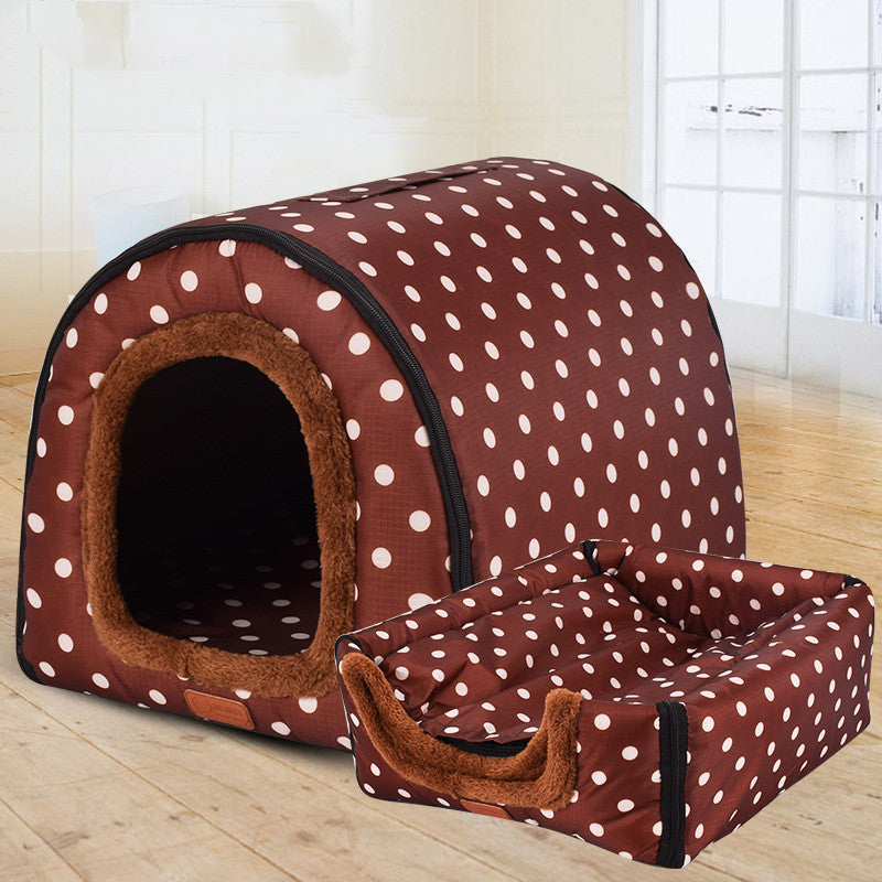 Pet Big Dog House Fully Removable Pet Kennel