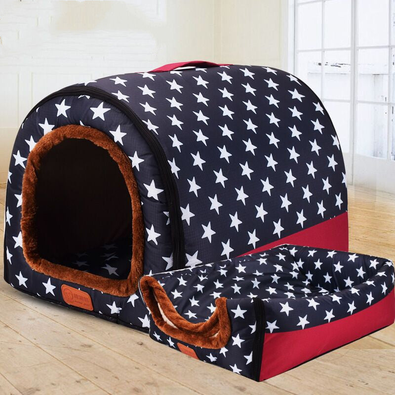 Pet Big Dog House Fully Removable Pet Kennel