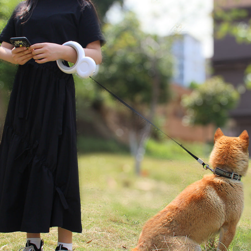 Pet Traction Rope With Lamp Trash Bag