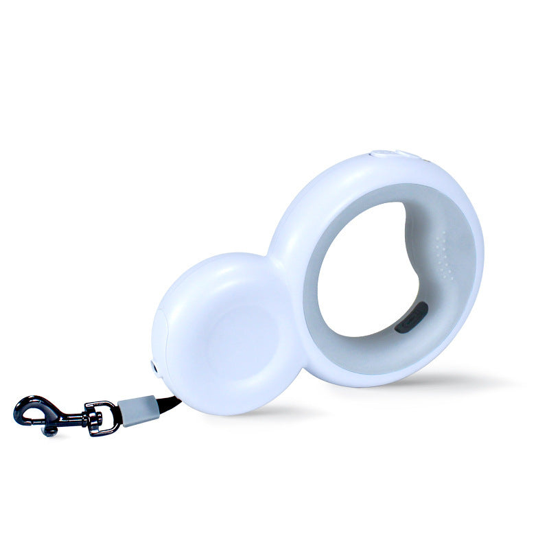 Pet Traction Rope With Lamp Trash Bag