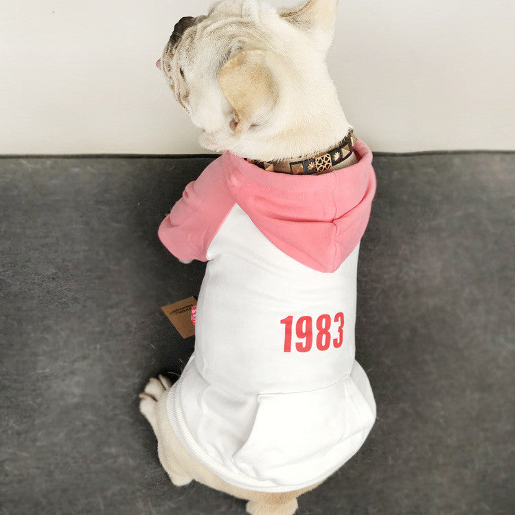 Two-legged Color Matching Fashion Pet Clothing
