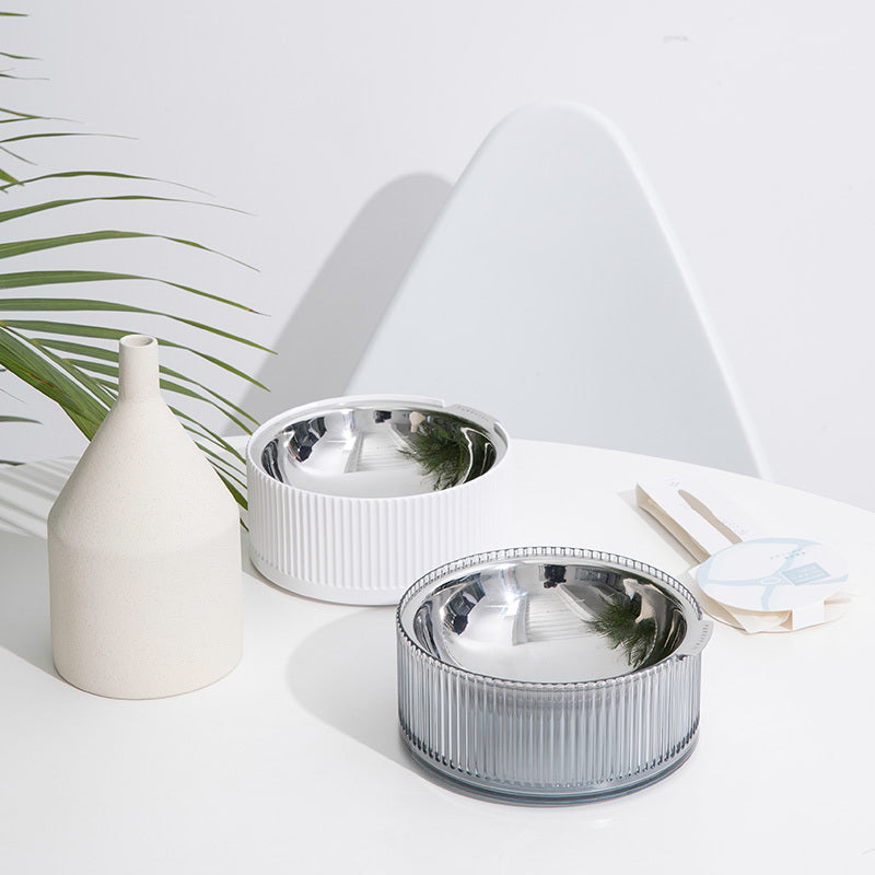 Dog Food Single Bowl Anti-Tip Cat Tray