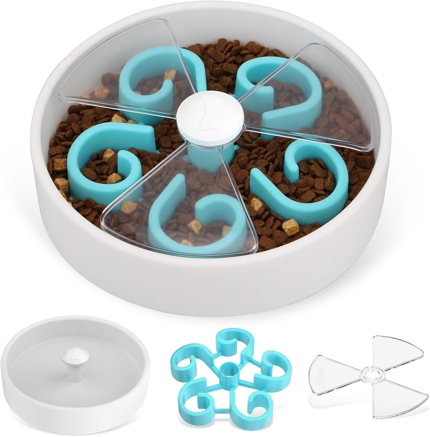 Maze Dog Food Puzzle Feeder For Dry Food