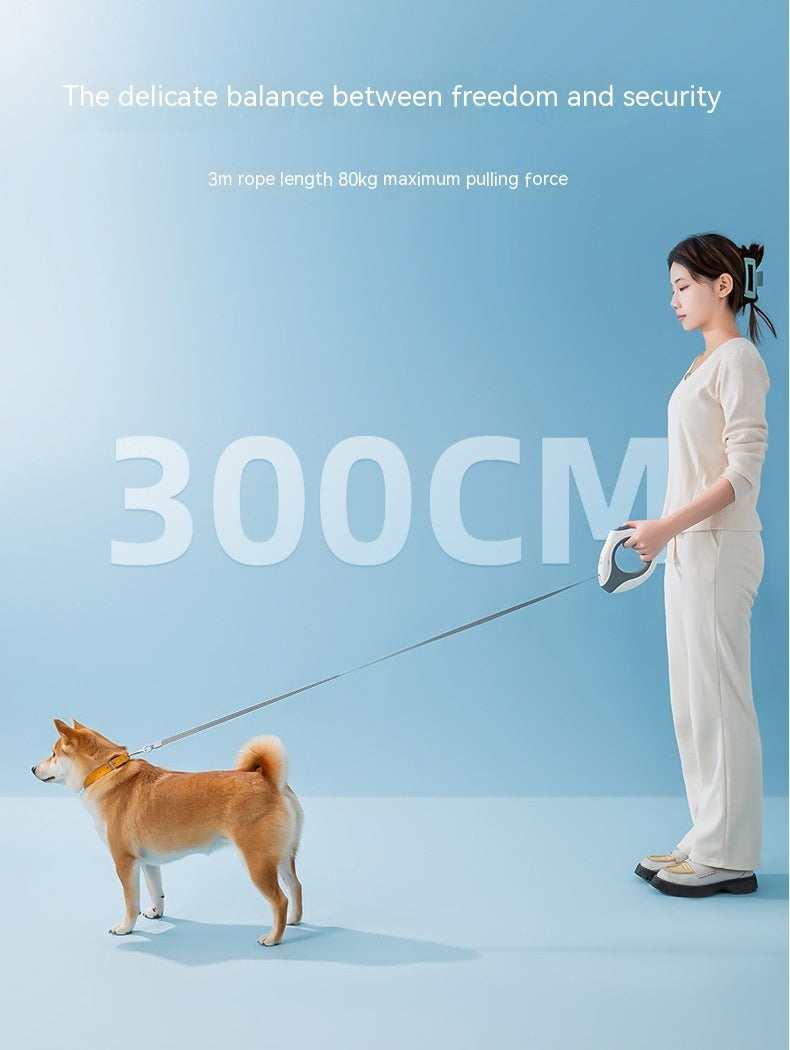 Ring With Light Dog Leash Pet