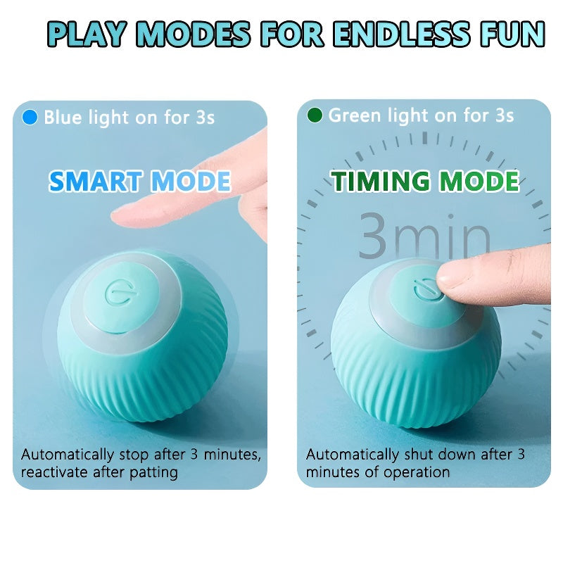 Cat Chase Toy Cat Interactive Ball Smart Pet