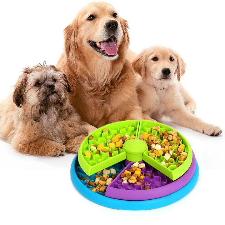 Pet Slow Food Bowl 3-Layers Puzzle