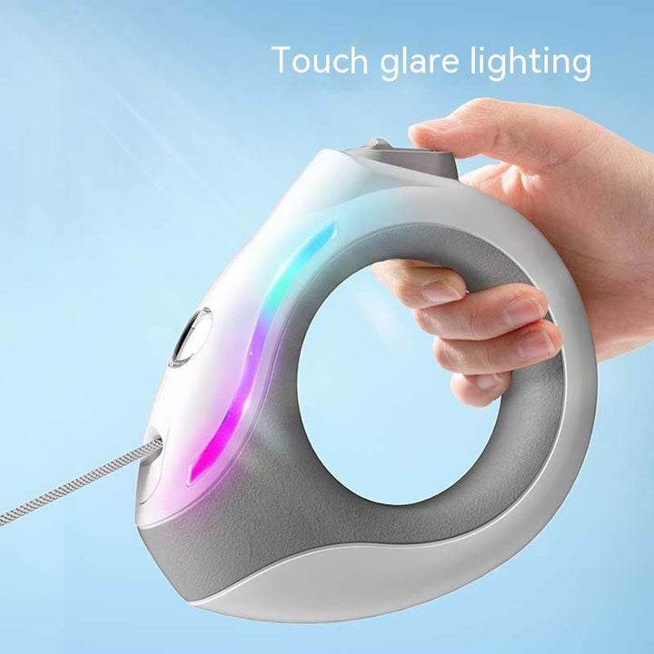 Ring With Light Dog Leash Pet