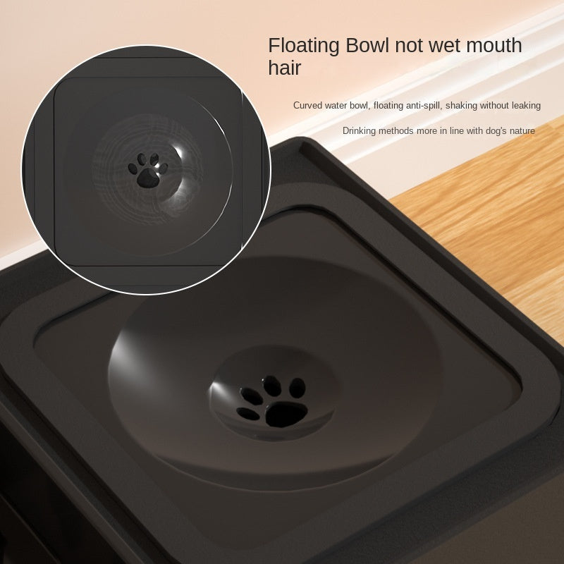 Adjustable Height Pets Feeding Dish Bowl