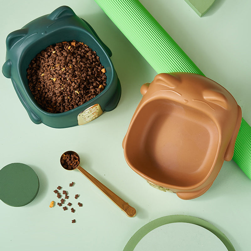 Pet Food Bowl Anti-Choking Cat Feeder Bowl