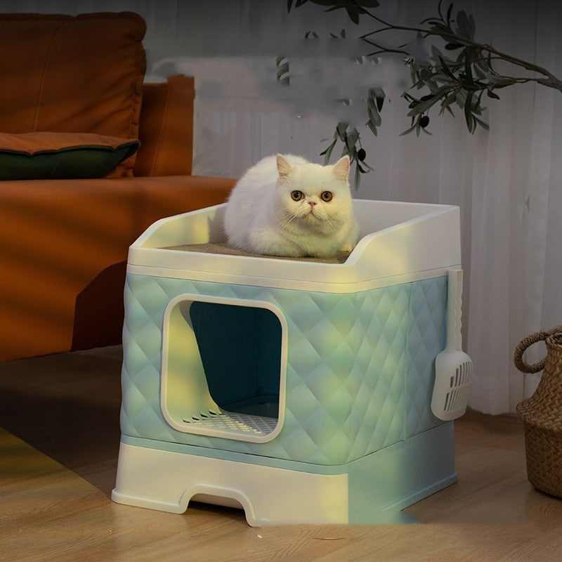 Pet Cat Nest Removable Folding Pet Bed