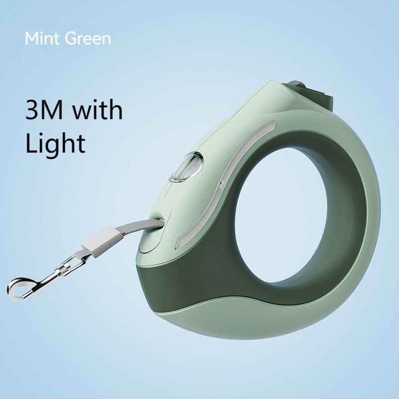Ring With Light Dog Leash Pet