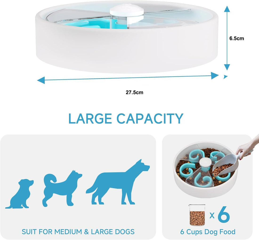 Maze Dog Food Puzzle Feeder For Dry Food