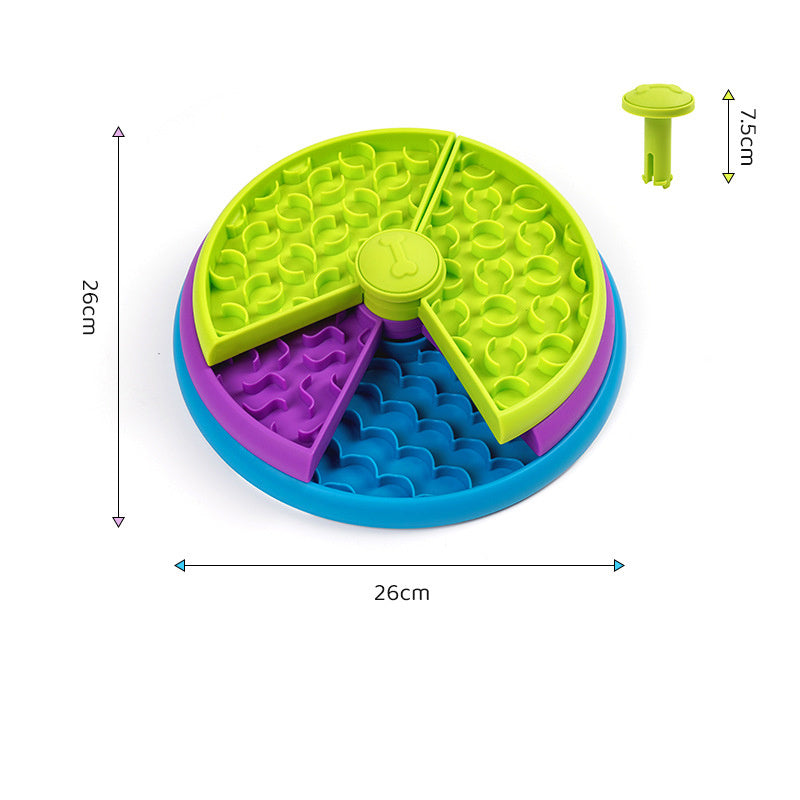 Pet Slow Food Bowl 3-Layers Puzzle