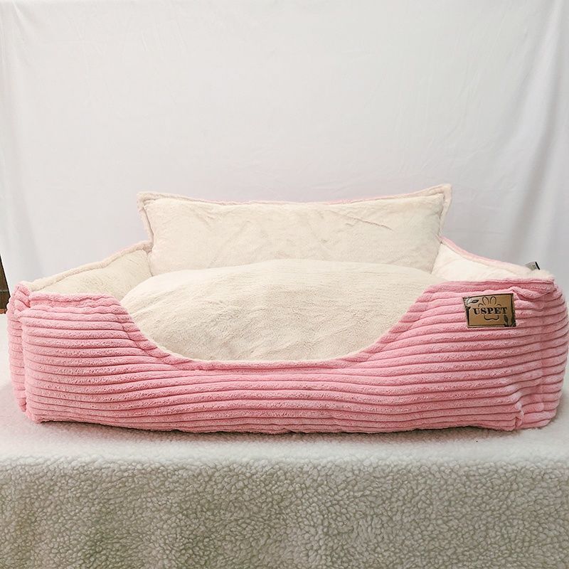 Washable Plush Warm Pet Kennel Dog Bed