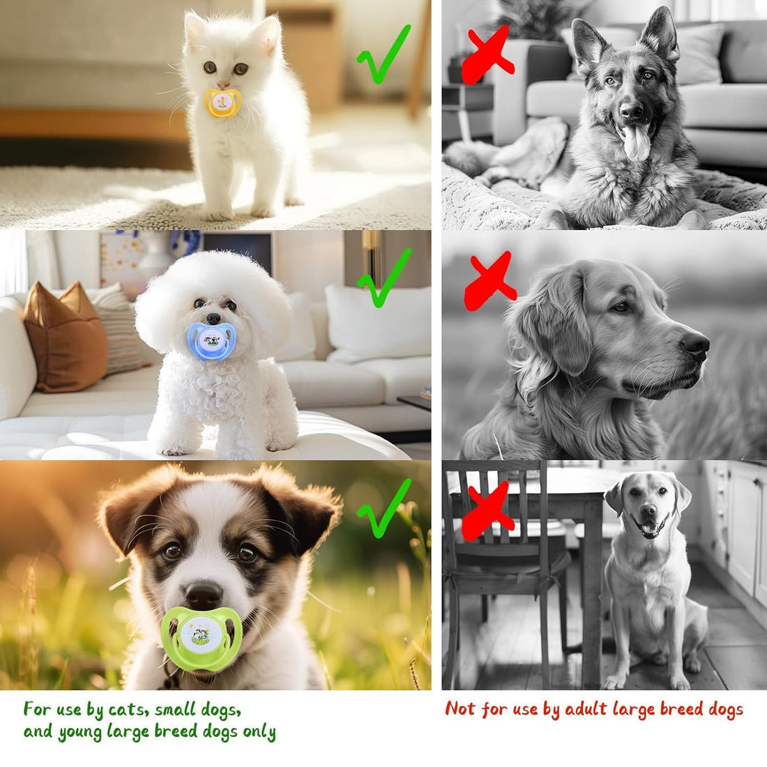 Kitten Pacifiers Puppy Teething Toys
