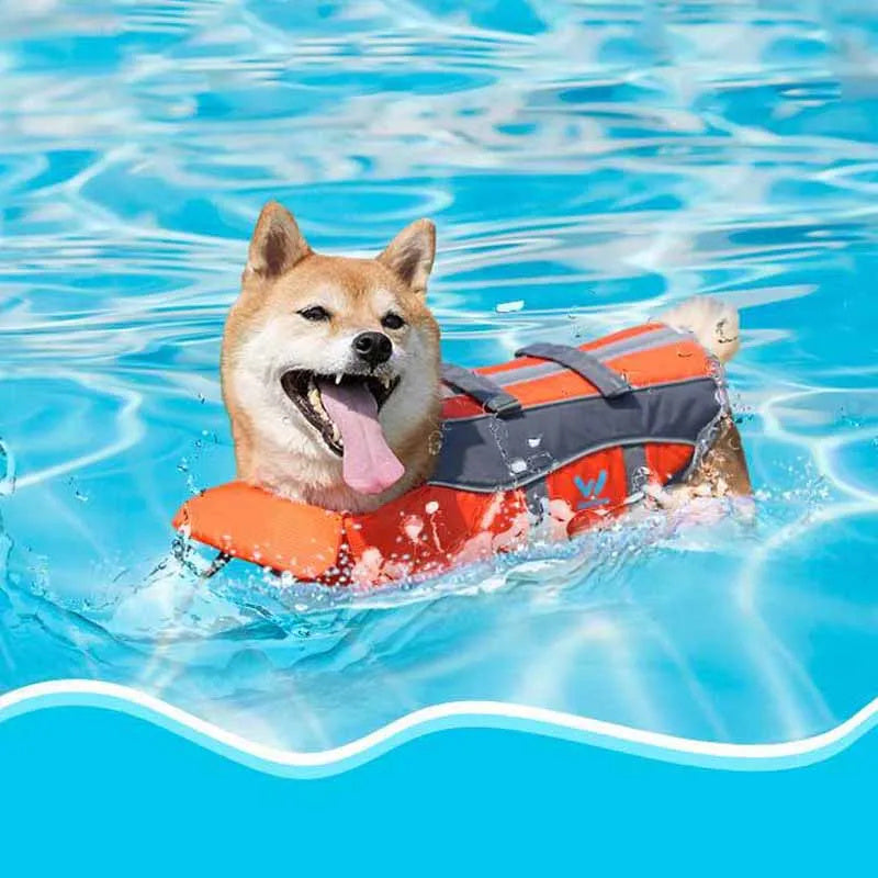 Pet Life Vest Dog Swimming Clothes