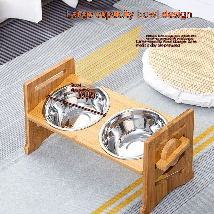 Food Bowl Bracket Stainless Steel Dining Trolley