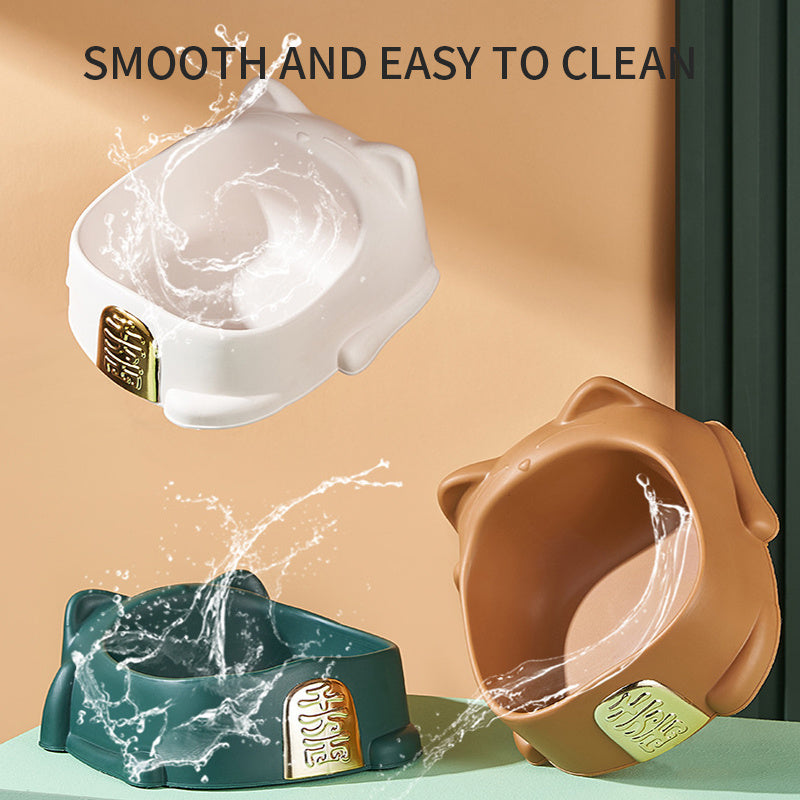 Pet Food Bowl Anti-Choking Cat Feeder Bowl