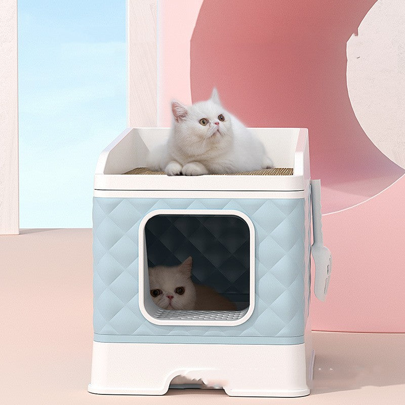 Pet Cat Nest Removable Folding Pet Bed