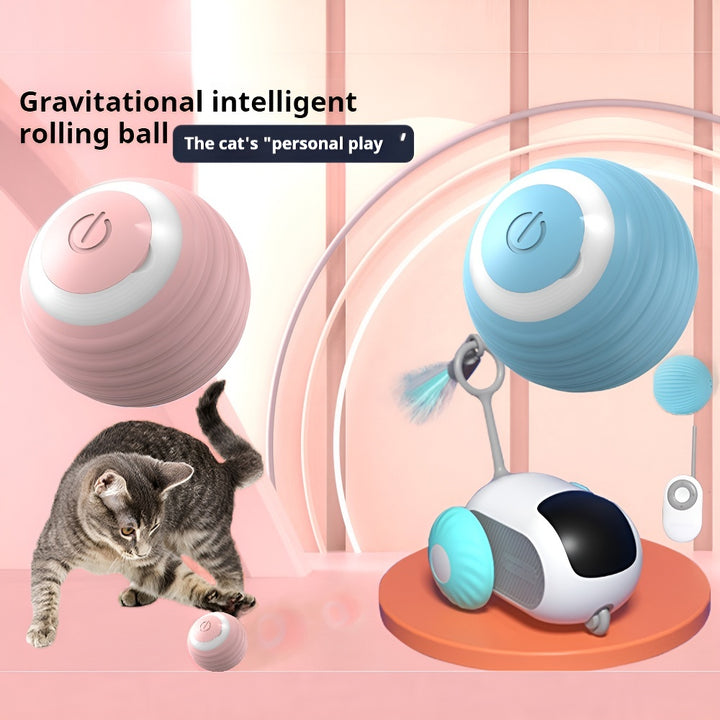 Cat Chase Toy Cat Interactive Ball Smart Pet