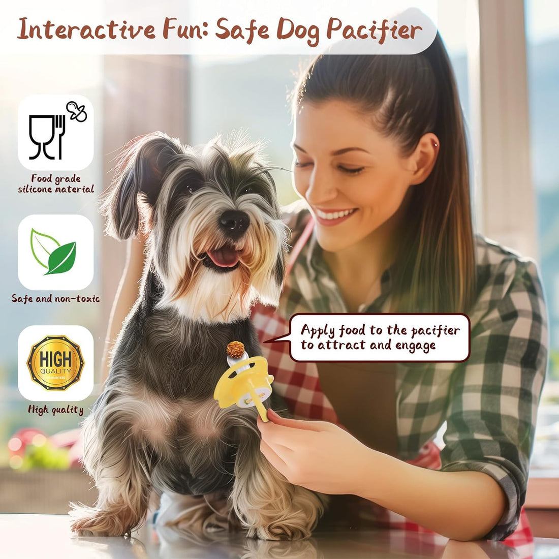 Kitten Pacifiers Puppy Teething Toys