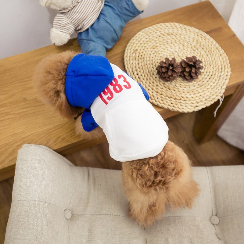 Two-legged Color Matching Fashion Pet Clothing