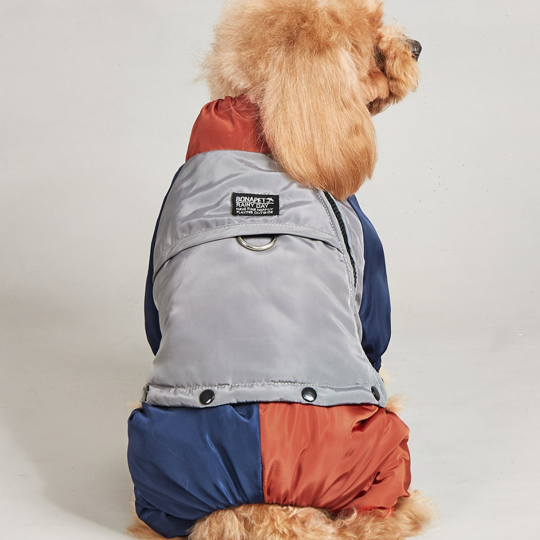 Pet Winter Color Matching Cotton-padded Clothes