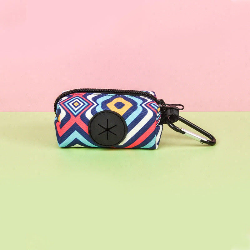 Printed Pet Dog Travel Garbage Bag Storage Bag