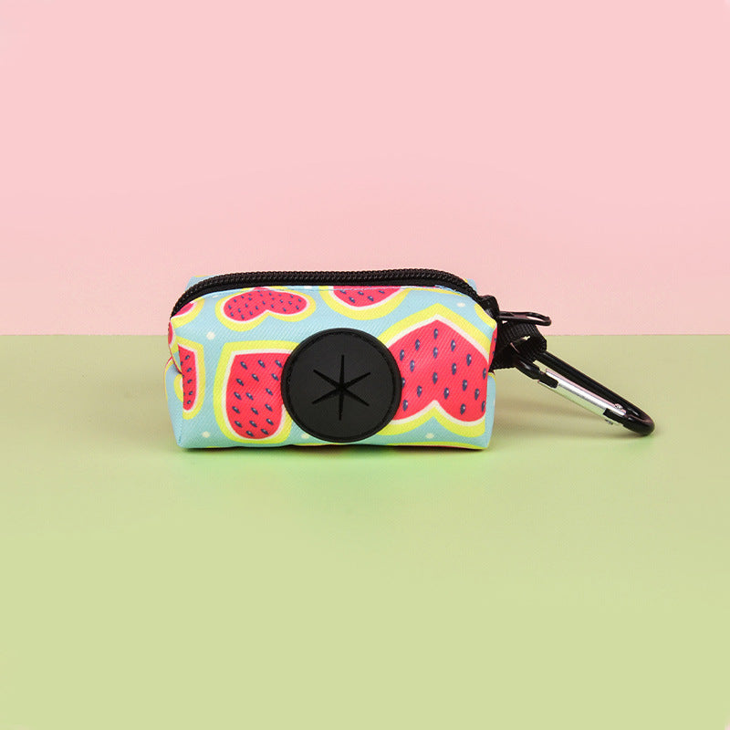 Printed Pet Dog Travel Garbage Bag Storage Bag