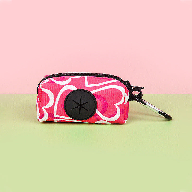 Printed Pet Dog Travel Garbage Bag Storage Bag