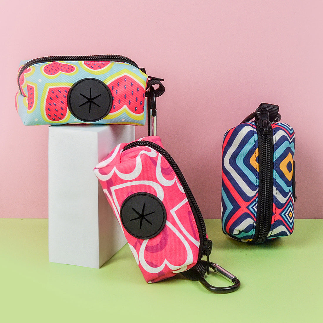 Printed Pet Dog Travel Garbage Bag Storage Bag