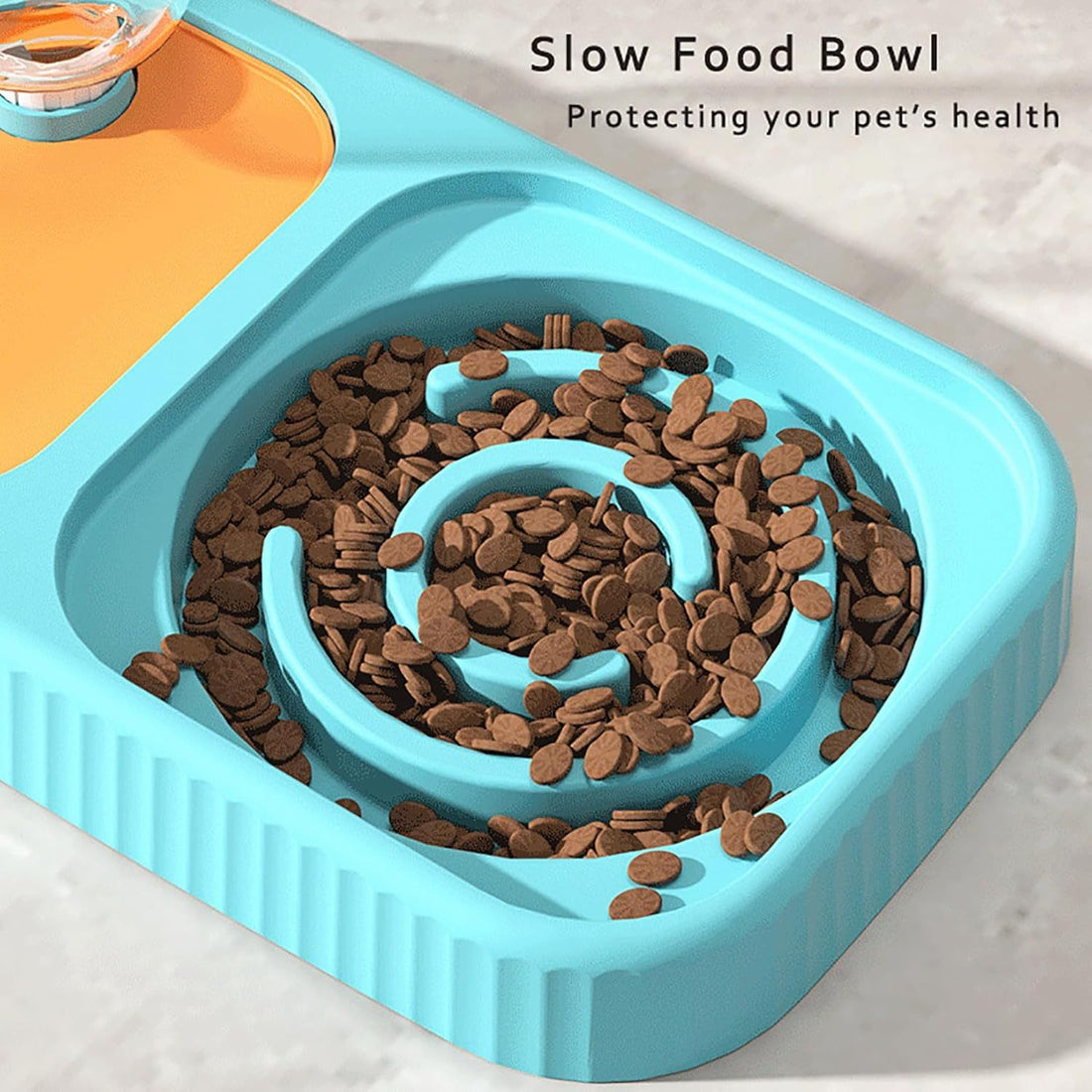 Pet Water Bowl Set Double Food Bowls