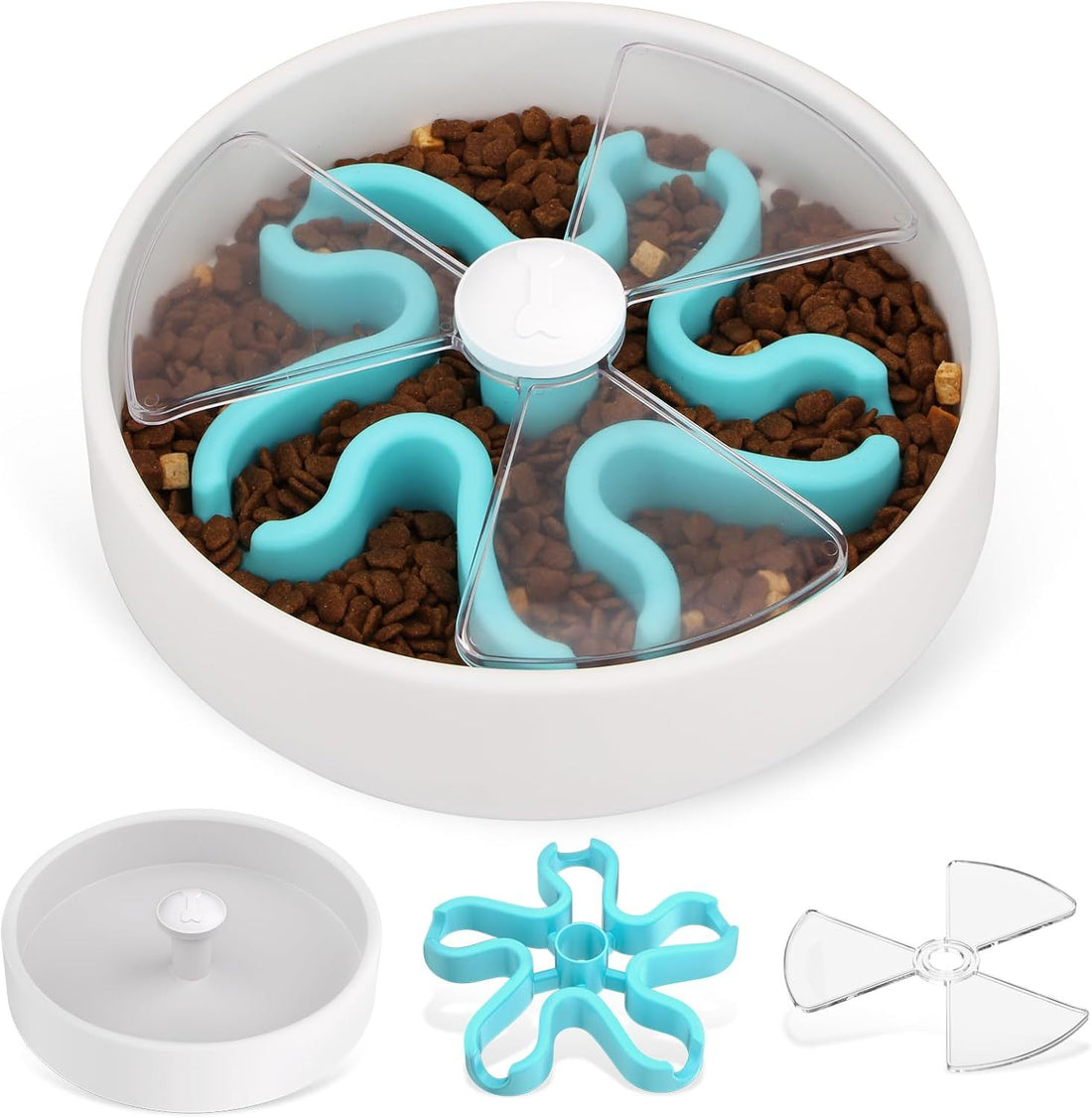 Maze Dog Food Puzzle Feeder For Dry Food