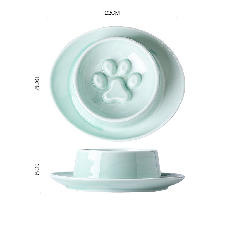 Anti-choking Slow Food Basin Slow Food Bowl