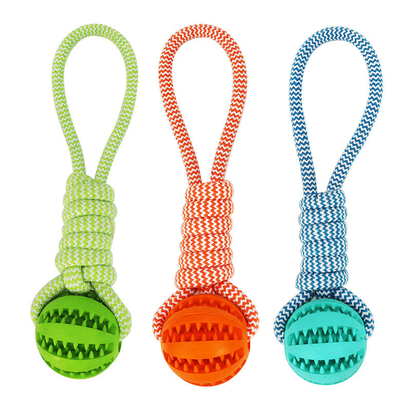 Dog Toys Treat Balls Interactive Hemp