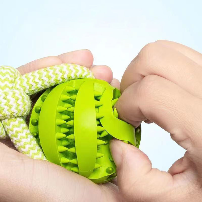 Dog Toys Treat Balls Interactive Hemp