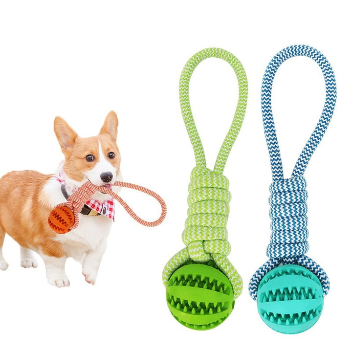 Dog Toys Treat Balls Interactive Hemp