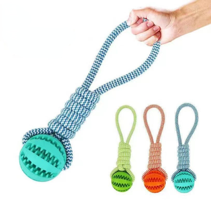 Dog Toys Treat Balls Interactive Hemp