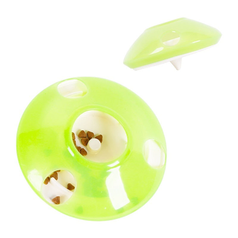 Pet Supplies Toy Cat Grab Basin Gyro Food Leakage