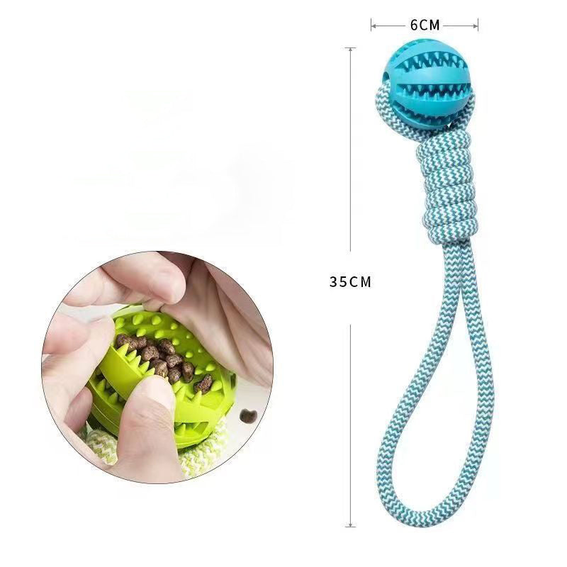 Dog Toys Treat Balls Interactive Hemp