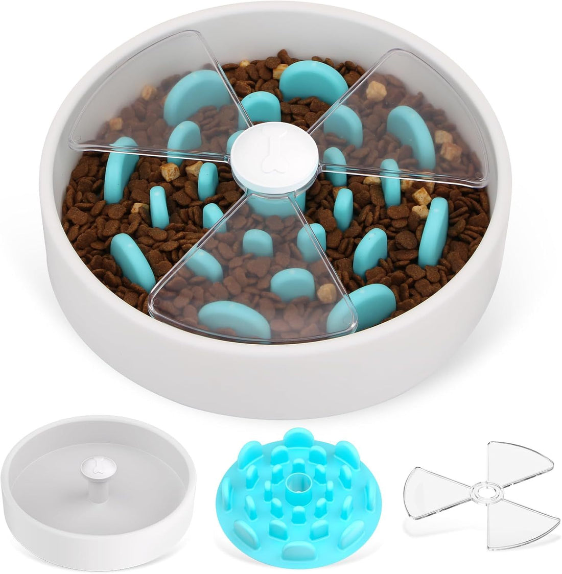 Maze Dog Food Puzzle Feeder For Dry Food